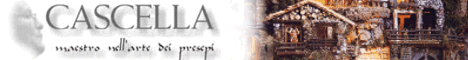 banner del Maestro nell'Arte dei Presepi Cascella